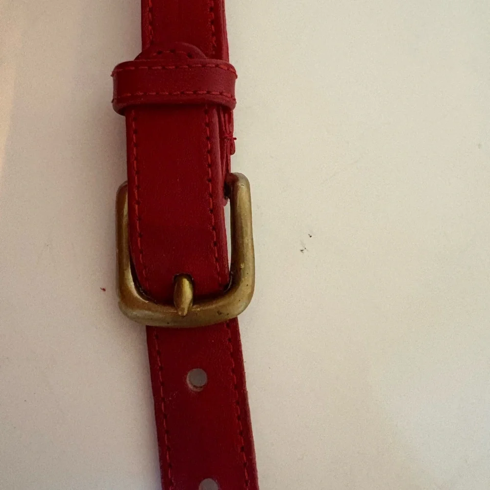 Coach red vintage leather camera bag - Picture 9 of 11